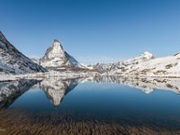 DSC 6560 1  Riffelsee mit Matterhorn Spiegelung